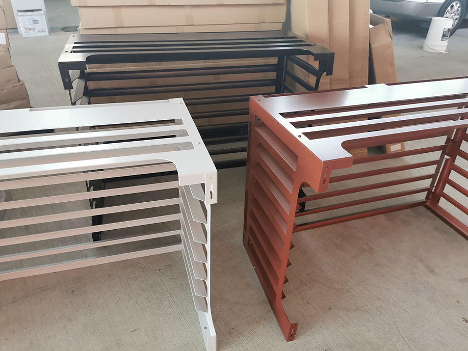 AirCon Cover - Aluminium Air Conditioner Screen - Discontinued Range