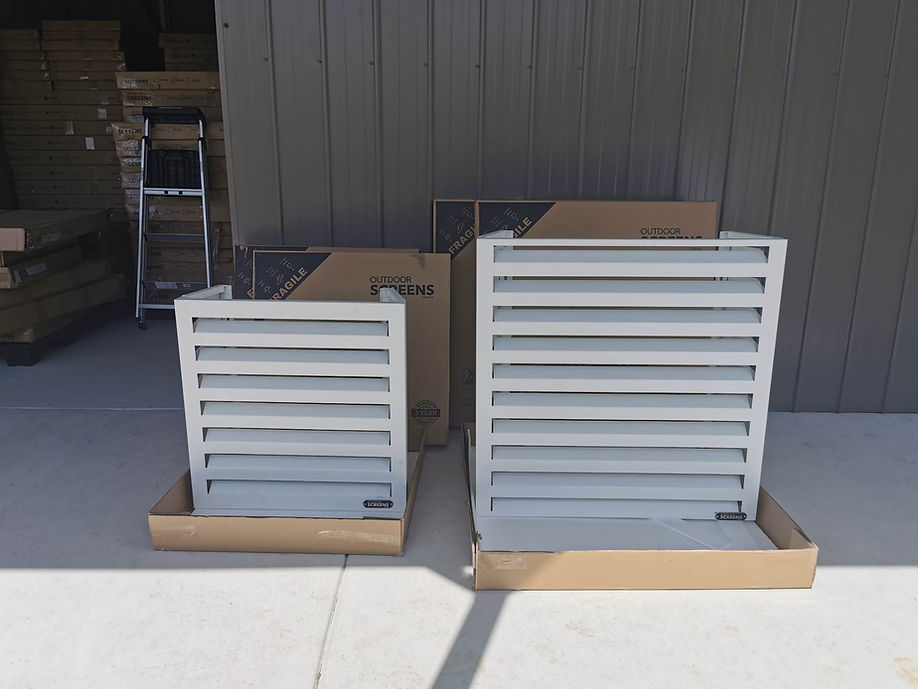 Solara Large White H900 x W900 x D250
