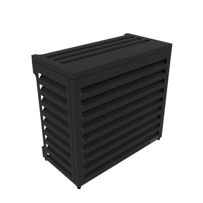 Harmony Medium Black H1000 x W1120 x D550