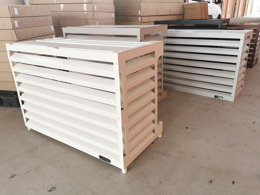 AirCon Cover - Aluminium Air Conditioner Screen - Discontinued Range