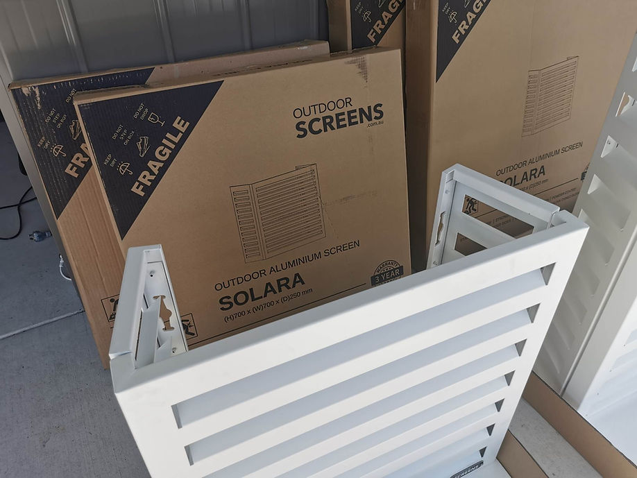 Solara Small Ivory H700 x W700 x D300