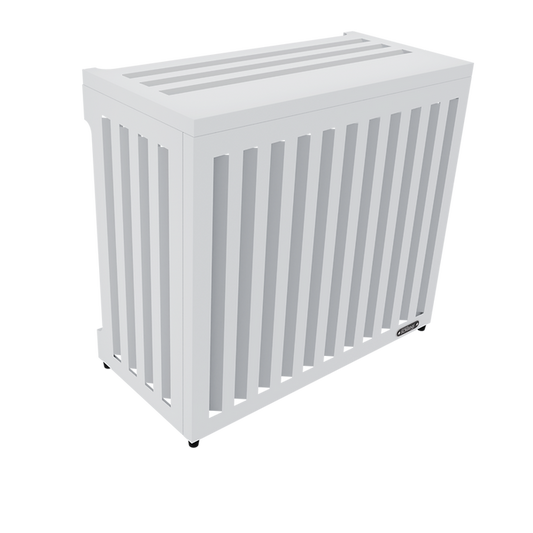 Capri Medium White H1000 x W1120 x D550