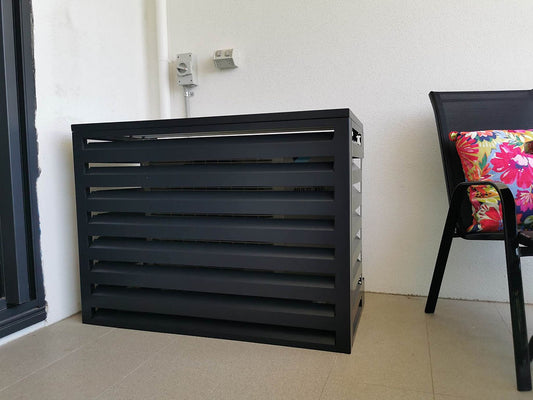 Harmony Large Black H1200 x W1120 x D550